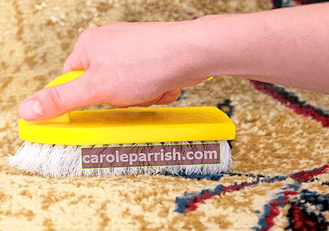 hur man tvättar en matta