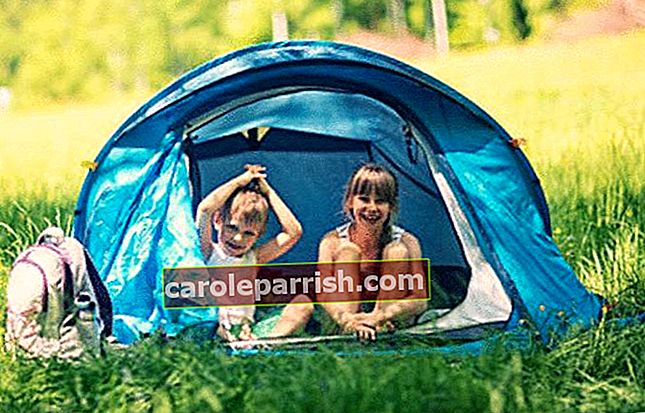 manutenzione e pulizia della tenda da campeggio