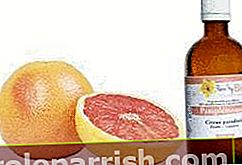 eterisk olja med grapefrukt