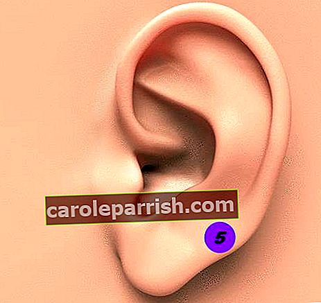 stimolare un punto sull'orecchio per calmare il dolore