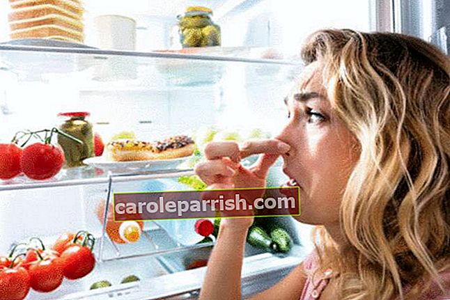 knep för att ta bort dålig lukt från kylskåpet