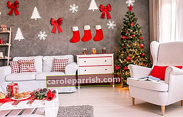cara mendekorasi ruang tamu Anda untuk natal