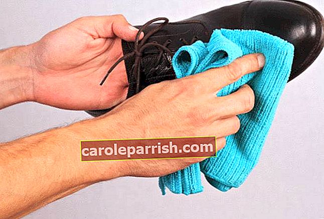 cara membersihkan kasut kulit