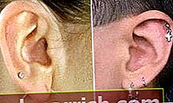 orecchie con piercing
