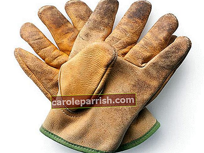 med vad man ska rengöra mycket smutsiga handskar