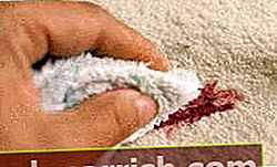 rimozione delle macchie dai tappeti