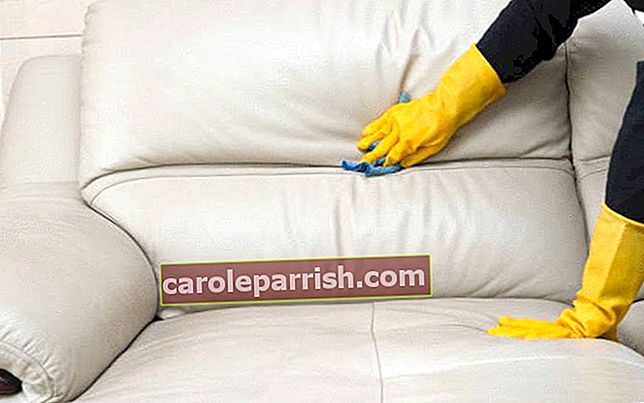 rengöring underhåll soffa imiterat läder