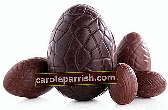 Uovo di cioccolato di Pasqua