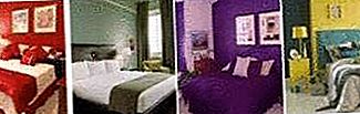 4 camere da letto molto colorate